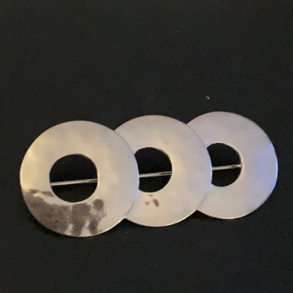 Sterling silver pin